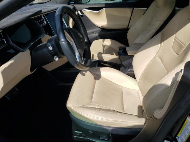 5YJSA1E21FF116677 - 2015 TESLA MODEL S BLACK photo 7