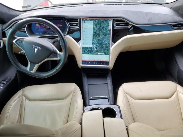 5YJSA1E21FF116677 - 2015 TESLA MODEL S BLACK photo 8