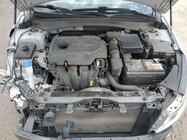 5XXGU4L34GG055611 - 2016 KIA OPTIMA EX SILVER photo 11