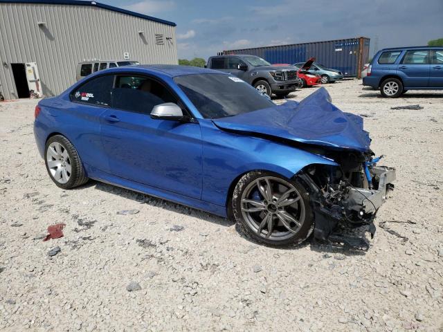 WBA1J9C56GV695964 - 2016 BMW M235XI BLUE photo 4