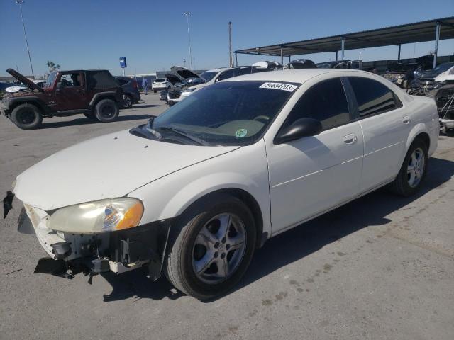 1B3EL46T26N156351 - 2006 DODGE STRATUS SXT WHITE photo 1