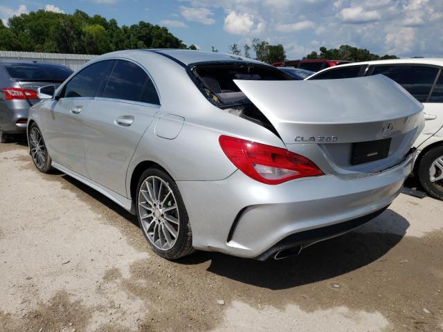 WDDSJ4EB2GN290879 - 2016 MERCEDES-BENZ CLA 250 SILVER photo 3