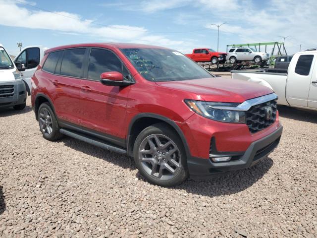 5FNYF8H51NB021352 - 2022 HONDA PASSPORT EXL RED photo 4