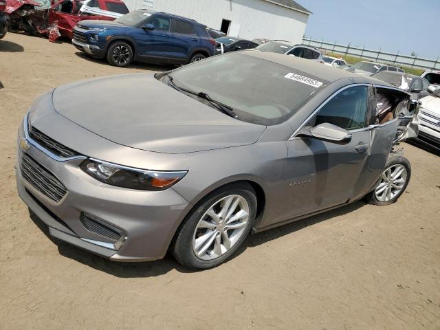 1G1ZE5ST3HF248953 - 2017 CHEVROLET MALIBU LT GRAY photo 1