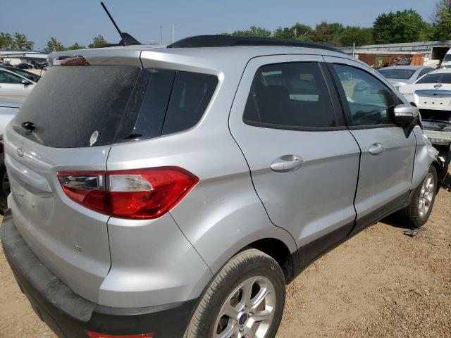 MAJ3S2GE0MC442341 - 2021 FORD ECOSPORT SE SILVER photo 3