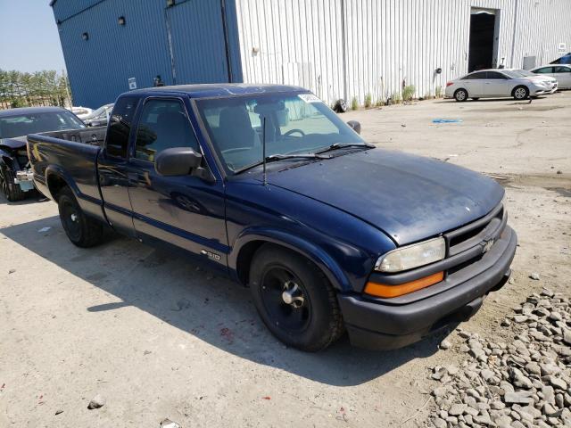 1GCCS1940WK214311 - 1998 CHEVROLET S-10 S10 BLUE photo 4