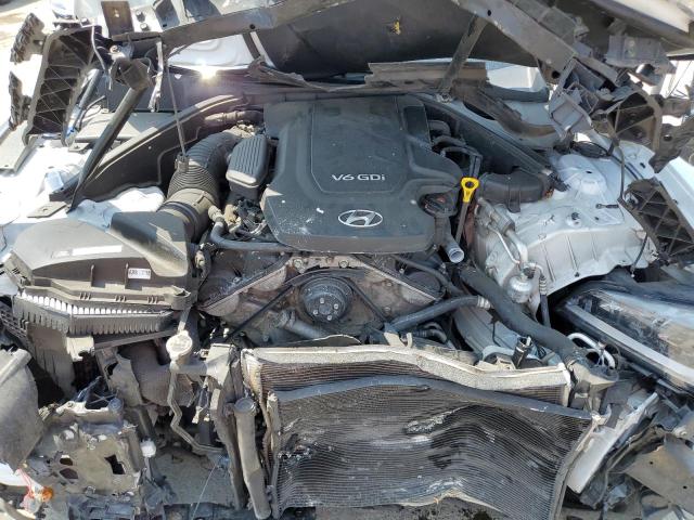 KMHGN4JE4FU021447 - 2015 HYUNDAI GENESIS 3.8L WHITE photo 11