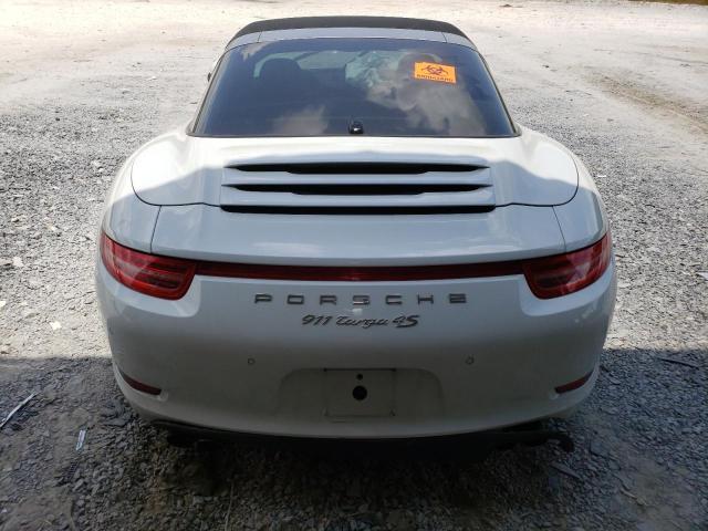 WP0BB2A97FS133086 - 2015 PORSCHE 911 TARGA S WHITE photo 6