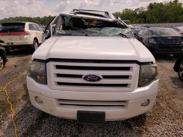 1FMJK1K52AEB61365 - 2010 FORD EXPEDITION EL LIMITED WHITE photo 5