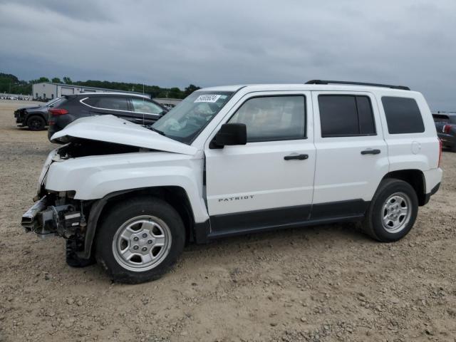 1C4NJPBB0FD140142 - 2015 JEEP PATRIOT SPORT WHITE photo 1