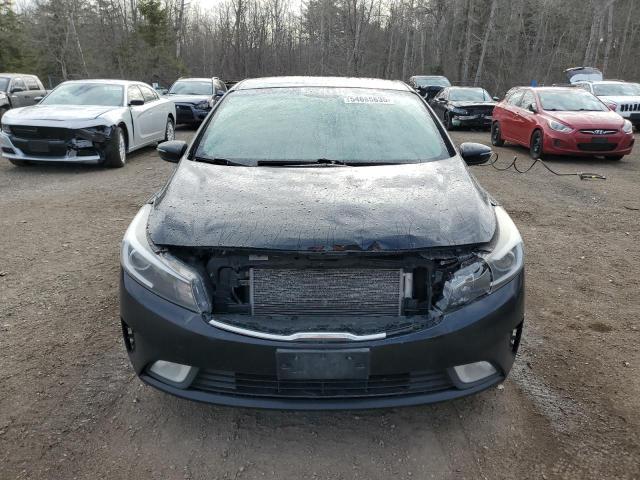 3KPFL4A84HE056930 - 2017 KIA FORTE EX BLACK photo 5