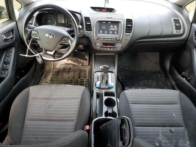 3KPFL4A84HE056930 - 2017 KIA FORTE EX BLACK photo 8