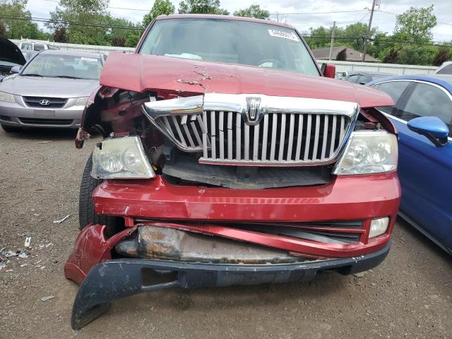 5LMFU28586LJ17254 - 2006 LINCOLN NAVIGATOR წითელი ფოტო 5