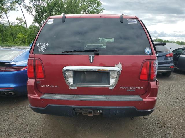 5LMFU28586LJ17254 - 2006 LINCOLN NAVIGATOR წითელი ფოტო 6