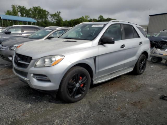 4JGDA5HB5DA199303 - 2013 MERCEDES-BENZ ML 350 4MATIC SILVER photo 1