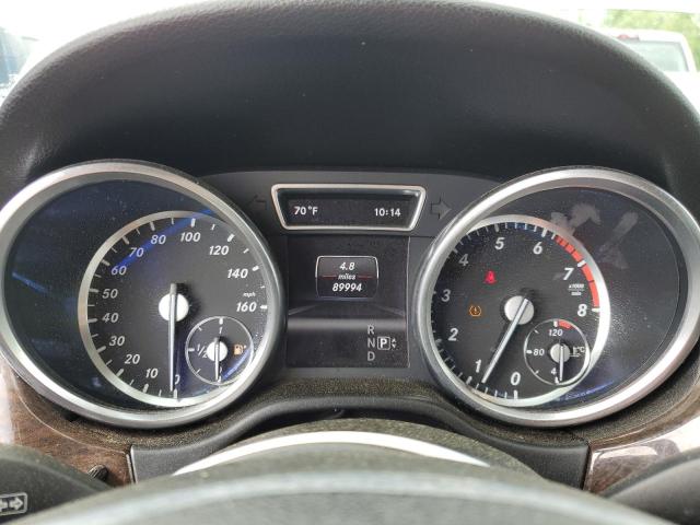 4JGDA5HB5DA199303 - 2013 MERCEDES-BENZ ML 350 4MATIC SILVER photo 9