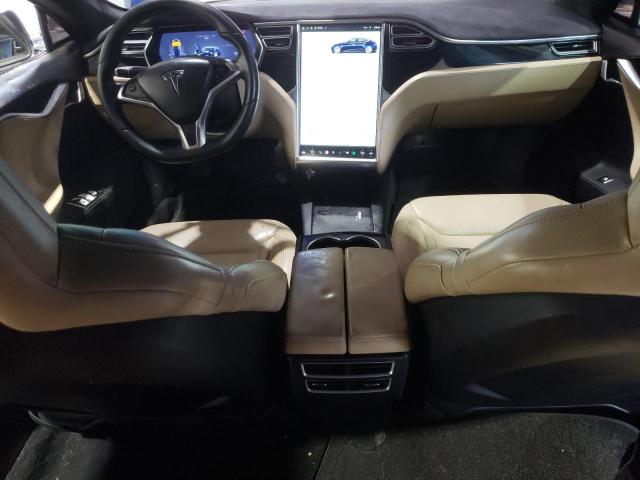 5YJSA1E17FF115525 - 2015 TESLA MODEL S BLUE photo 8