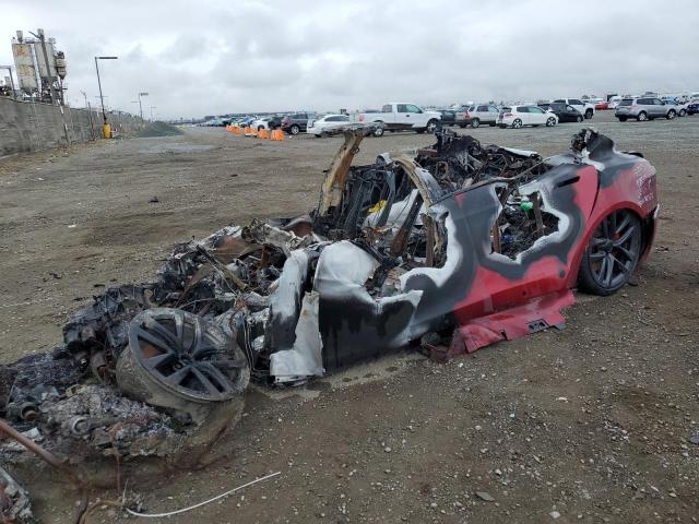 5YJSA1E65PF525771 - 2023 TESLA MODEL S 红色 照片 1