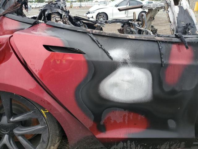 5YJSA1E65PF525771 - 2023 TESLA MODEL S 红色 照片 10