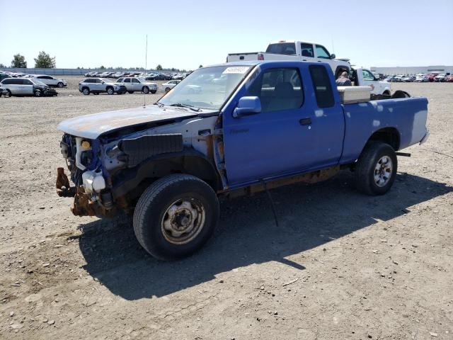 1N6ED26Y9XC303254 - 1999 NISSAN FRONTIER KING CAB XE BLUE photo 1