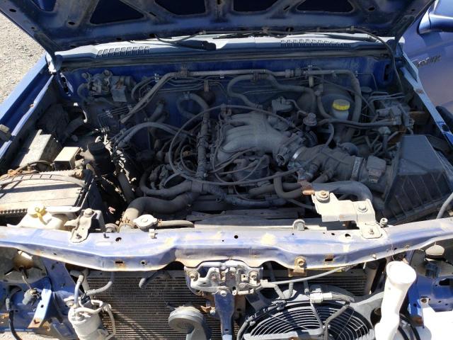 1N6ED26Y9XC303254 - 1999 NISSAN FRONTIER KING CAB XE BLUE photo 11