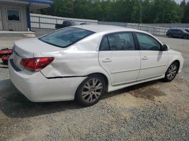 4T1BK3DBXBU431906 - 2011 TOYOTA AVALON BASE WHITE photo 3