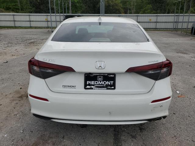 2HGFE2F53SH565501 - 2025 HONDA CIVIC SPORT Սպիտակ լուսանկար 6