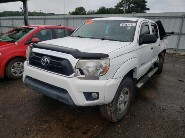 5TFJU4GN2FX075266 - 2015 TOYOTA TACOMA DOUBLE CAB PRERUNNER WHITE photo 2