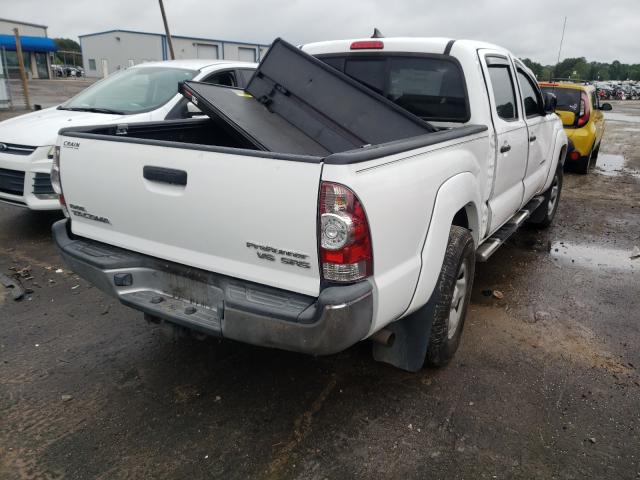 5TFJU4GN2FX075266 - 2015 TOYOTA TACOMA DOUBLE CAB PRERUNNER WHITE photo 4