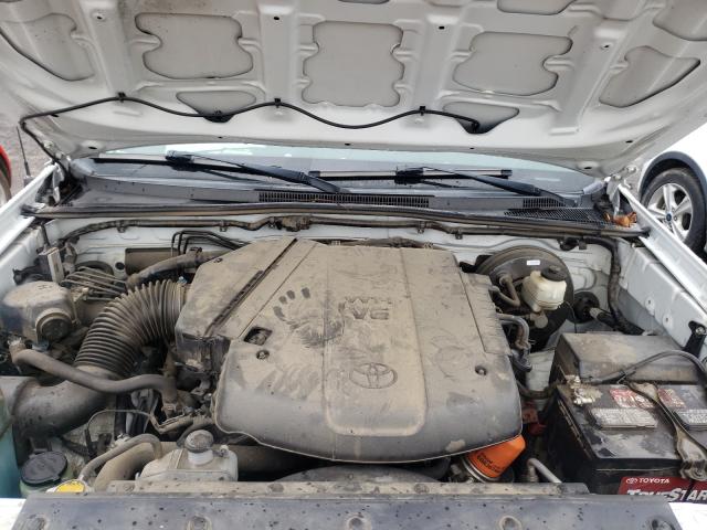 5TFJU4GN2FX075266 - 2015 TOYOTA TACOMA DOUBLE CAB PRERUNNER WHITE photo 7