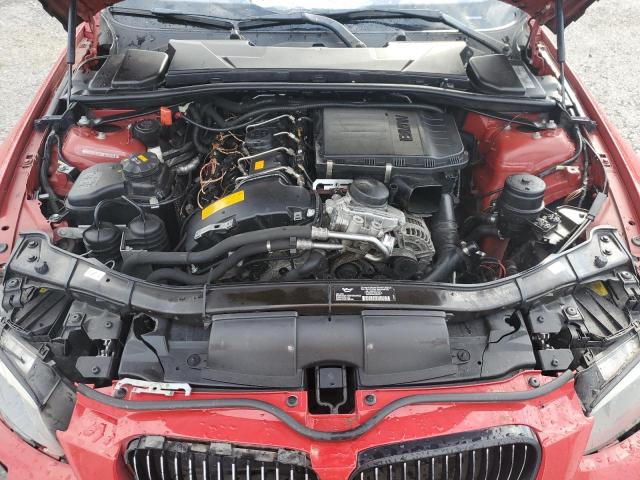 WBAKG1C58BE362906 - 2011 BMW 335 IS RED photo 11