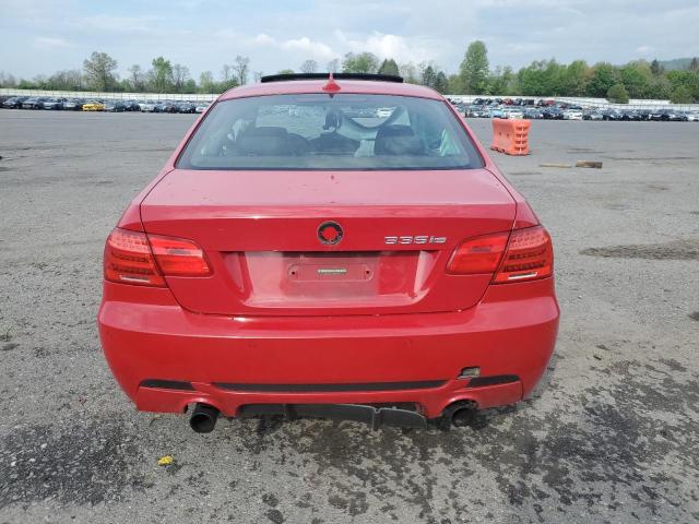 WBAKG1C58BE362906 - 2011 BMW 335 IS RED photo 6