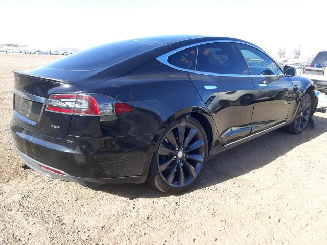 5YJSA1CP4DFP13897 - 2013 TESLA MODEL S Սև լուսանկար 3