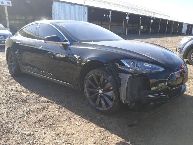 5YJSA1CP4DFP13897 - 2013 TESLA MODEL S Սև լուսանկար 4