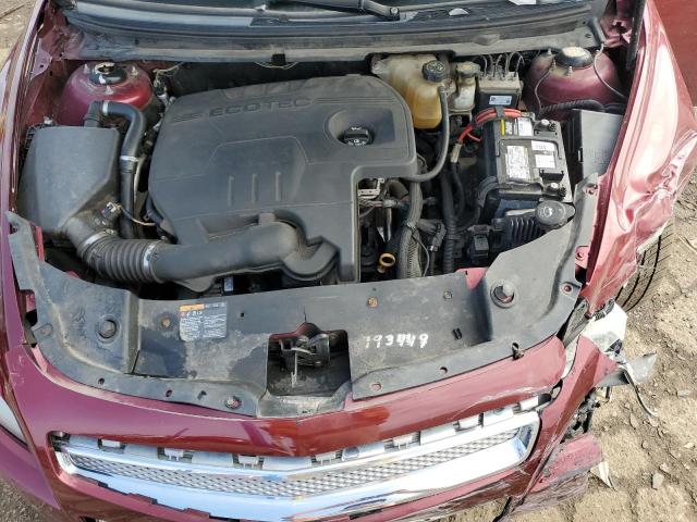 1G1ZE5E16BF110597 - 2011 CHEVROLET MALIBU LTZ მუქწითელი ფოტო 11
