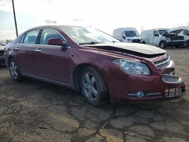 1G1ZE5E16BF110597 - 2011 CHEVROLET MALIBU LTZ მუქწითელი ფოტო 4
