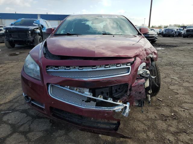 1G1ZE5E16BF110597 - 2011 CHEVROLET MALIBU LTZ მუქწითელი ფოტო 5
