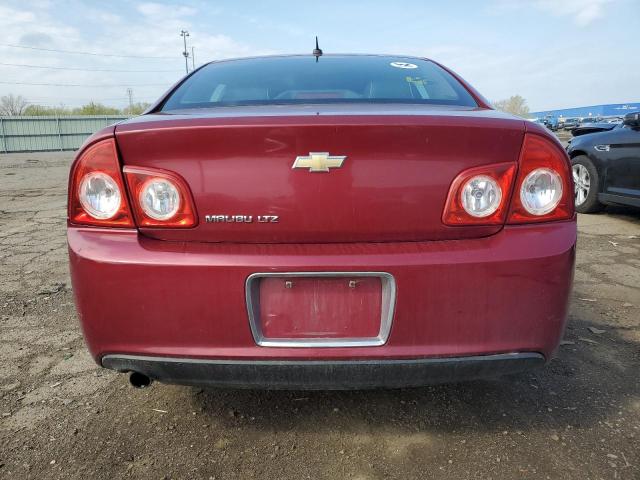1G1ZE5E16BF110597 - 2011 CHEVROLET MALIBU LTZ მუქწითელი ფოტო 6