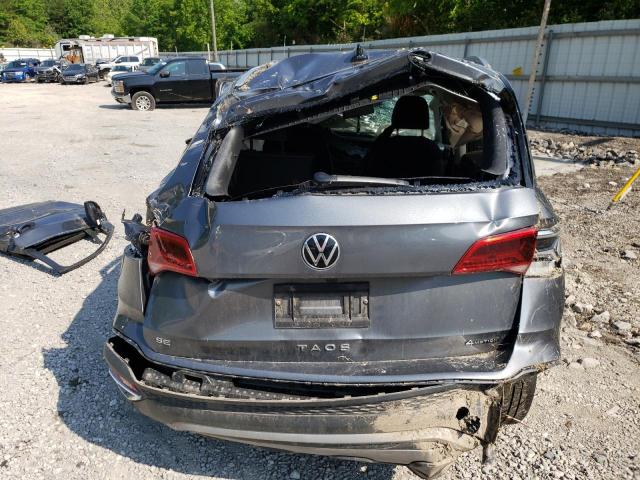 3VVWX7B2XNM073024 - 2022 VOLKSWAGEN TAOS SE GRAY photo 6