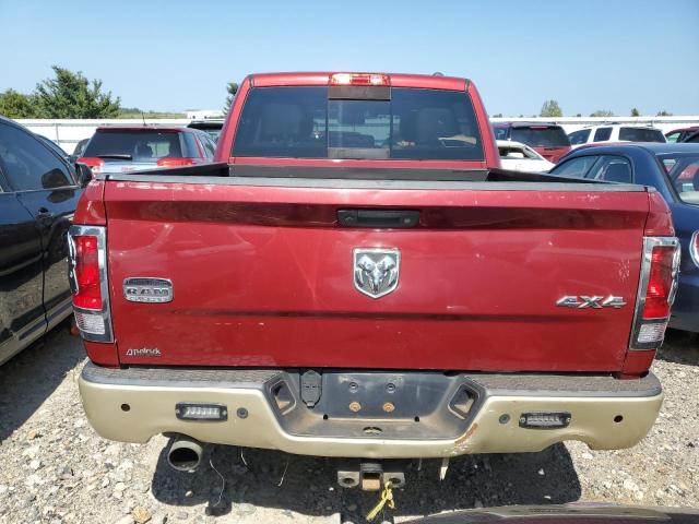 1C6RD7PT9CS345502 - 2012 DODGE RAM 1500 LONGHORN RED photo 6