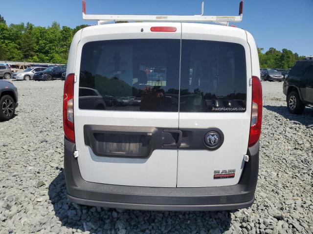 ZFBERFAB0H6E87584 - 2017 RAM PROMASTER WHITE photo 6