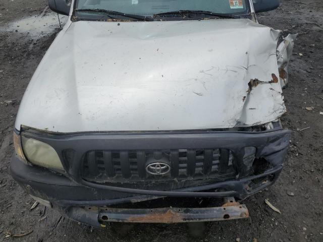 5TENL42N22Z015230 - 2002 TOYOTA TACOMA SILVER photo 11