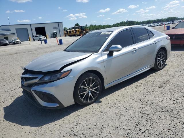 4T1G11AK4PU766183 - 2023 TOYOTA CAMRY SE NIGHT SHADE SILVER photo 1