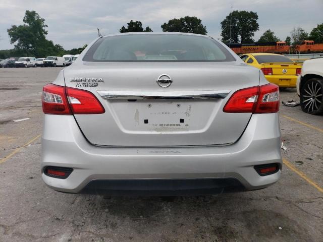 3N1AB7APXJY346182 - 2018 NISSAN SENTRA S SILVER photo 6