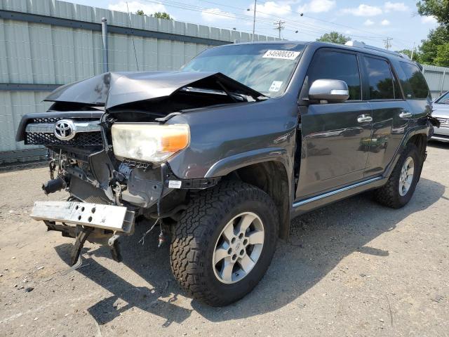 JTEZU5JR2D5060355 - 2013 TOYOTA 4RUNNER SR5 GRAY photo 1