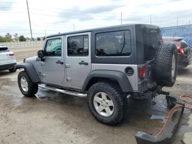 1C4BJWDGXGL286920 - 2016 JEEP WRANGLER U SPORT SILVER photo 2