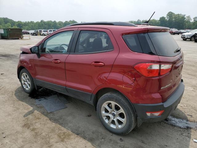 MAJ6P1UL3JC160587 - 2018 FORD ECOSPORT SE Czerwony zdjęcie 2