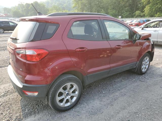 MAJ6P1UL3JC160587 - 2018 FORD ECOSPORT SE Czerwony zdjęcie 3