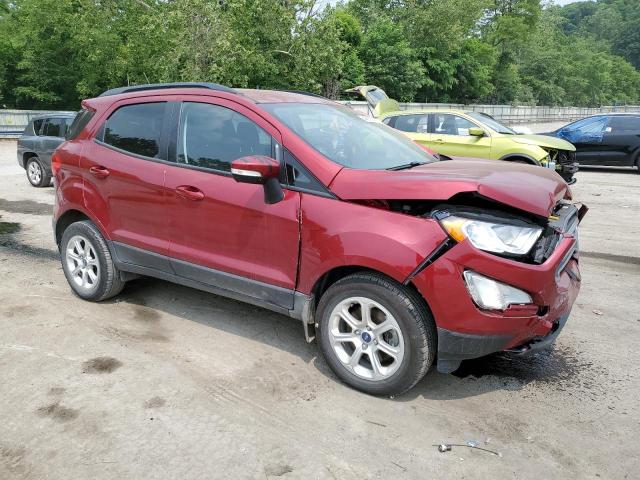 MAJ6P1UL3JC160587 - 2018 FORD ECOSPORT SE Czerwony zdjęcie 4