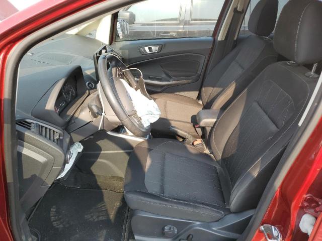 MAJ6P1UL3JC160587 - 2018 FORD ECOSPORT SE Czerwony zdjęcie 7